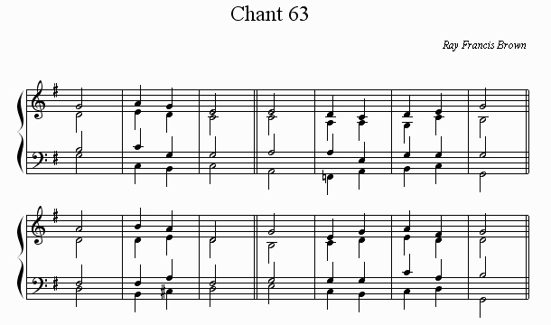 Music Time standard notation