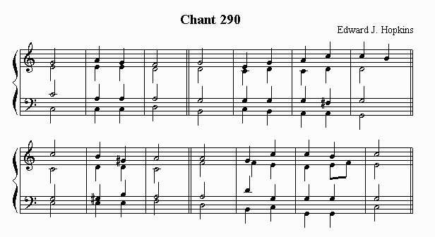 Music Time standard notation