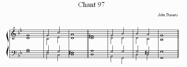 Music Time standard notation