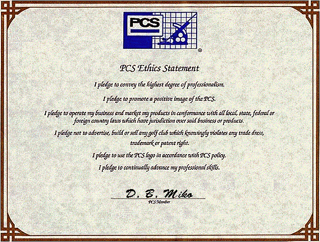 PCS Ethics Statement